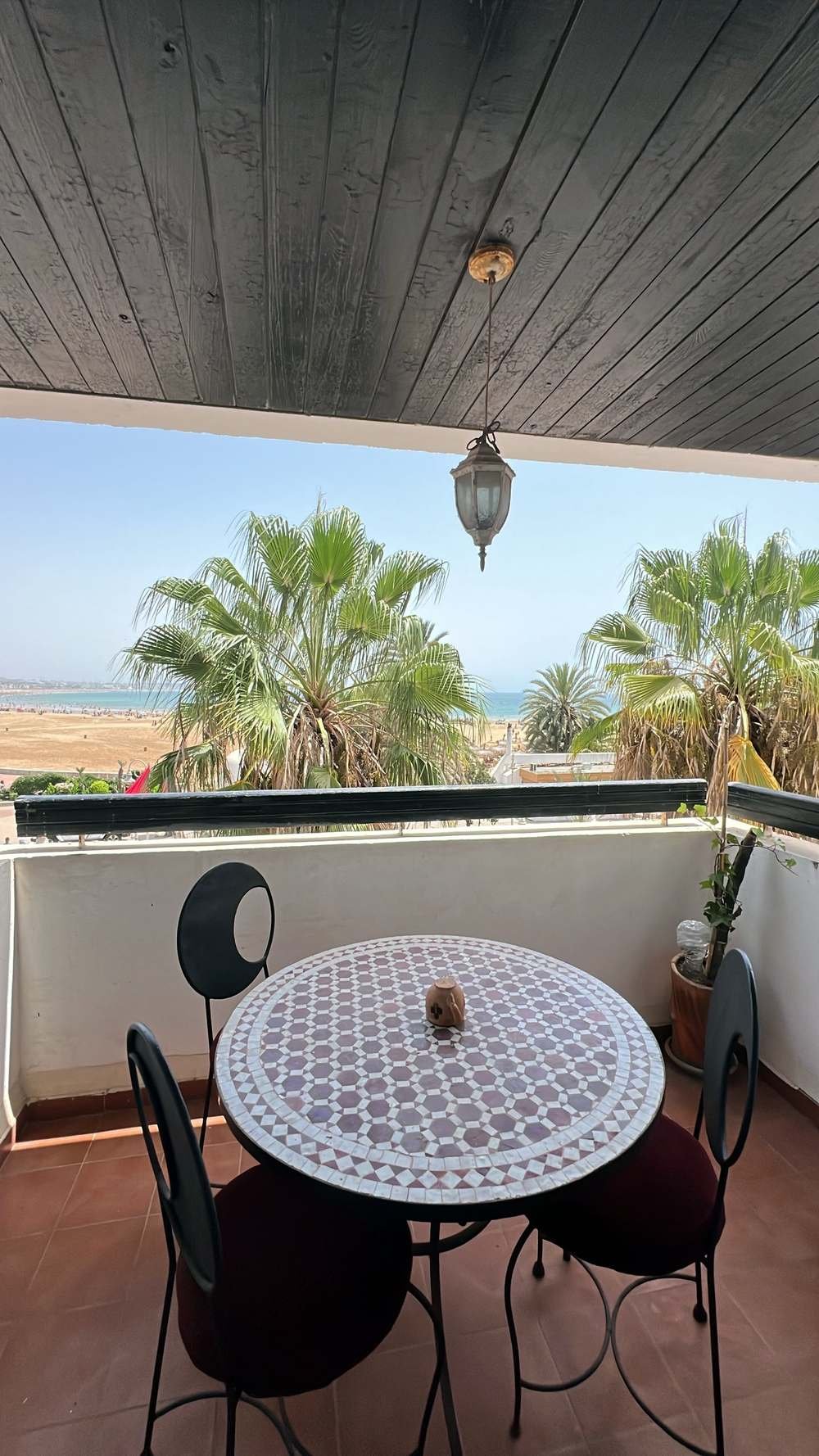 Appartement 2 chambres, terrasse vue sur la plage