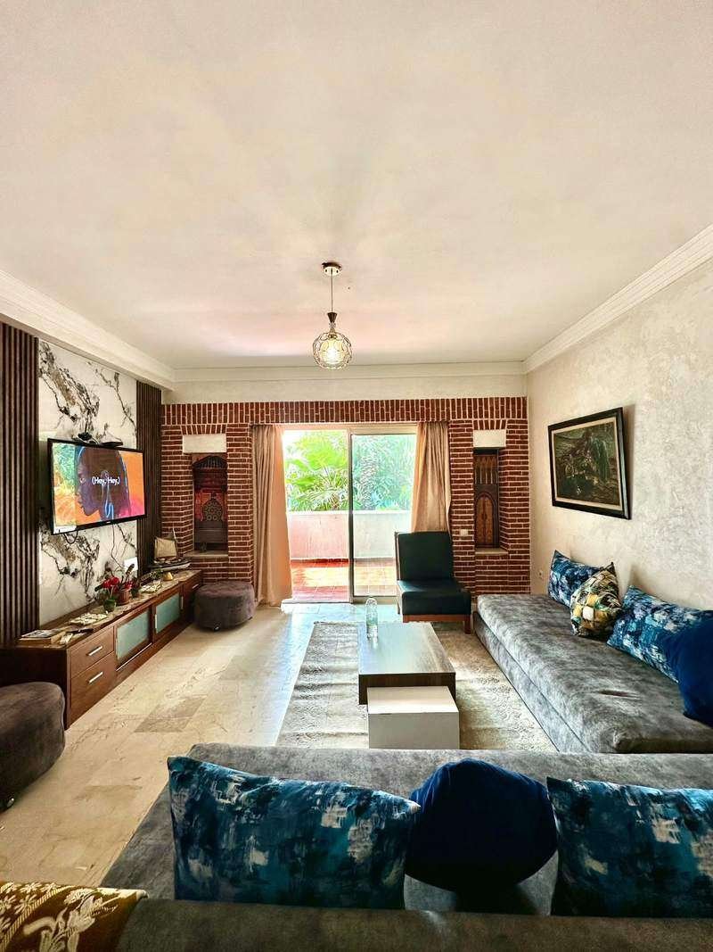 Appartement 2 chambres, vue jardin
